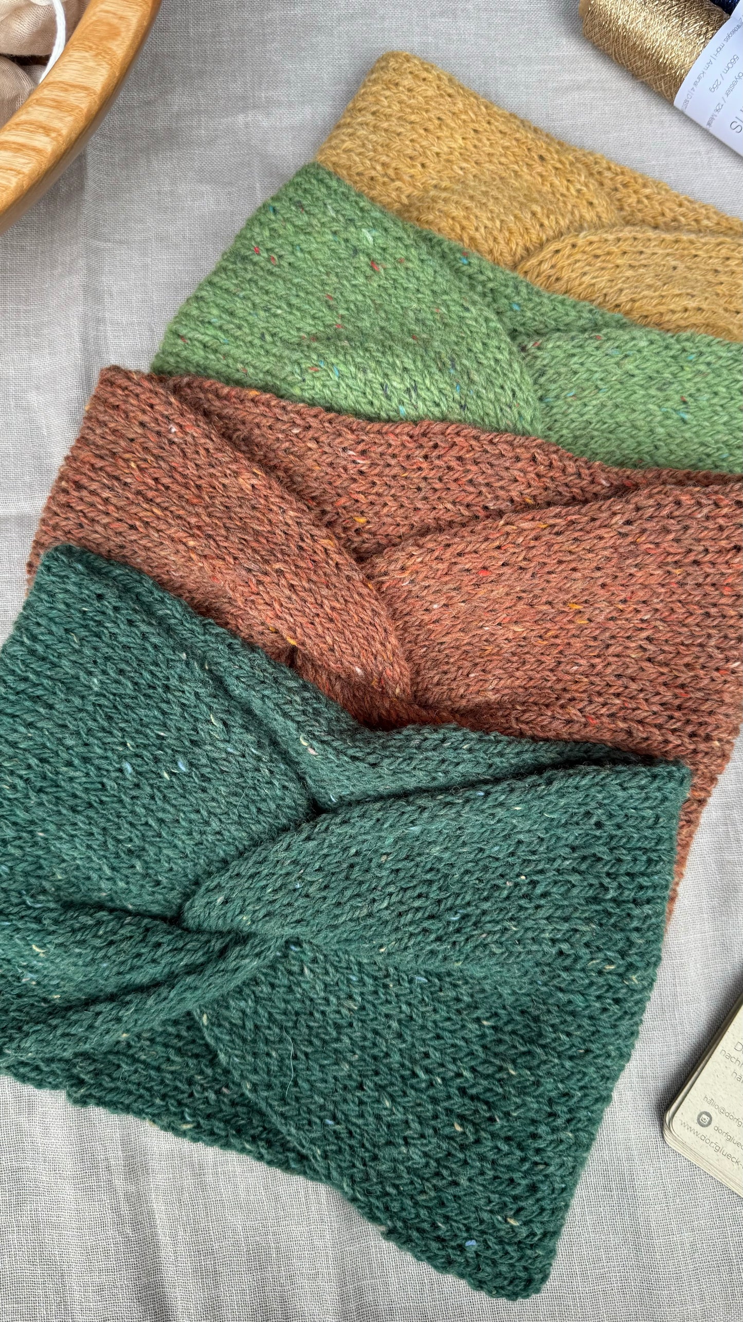Stirnband Tweed