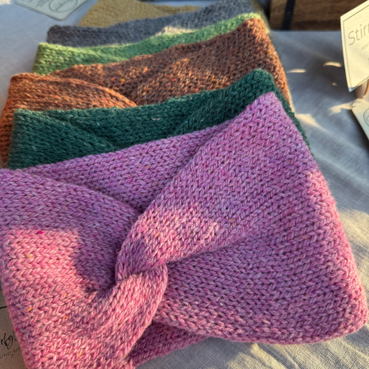 Stirnband Tweed