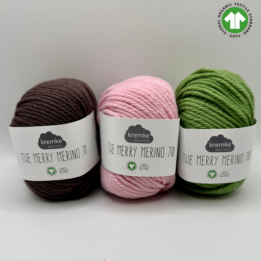 The Merry Merino 70 GOTS